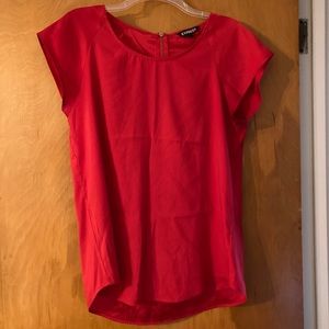 Red express blouse